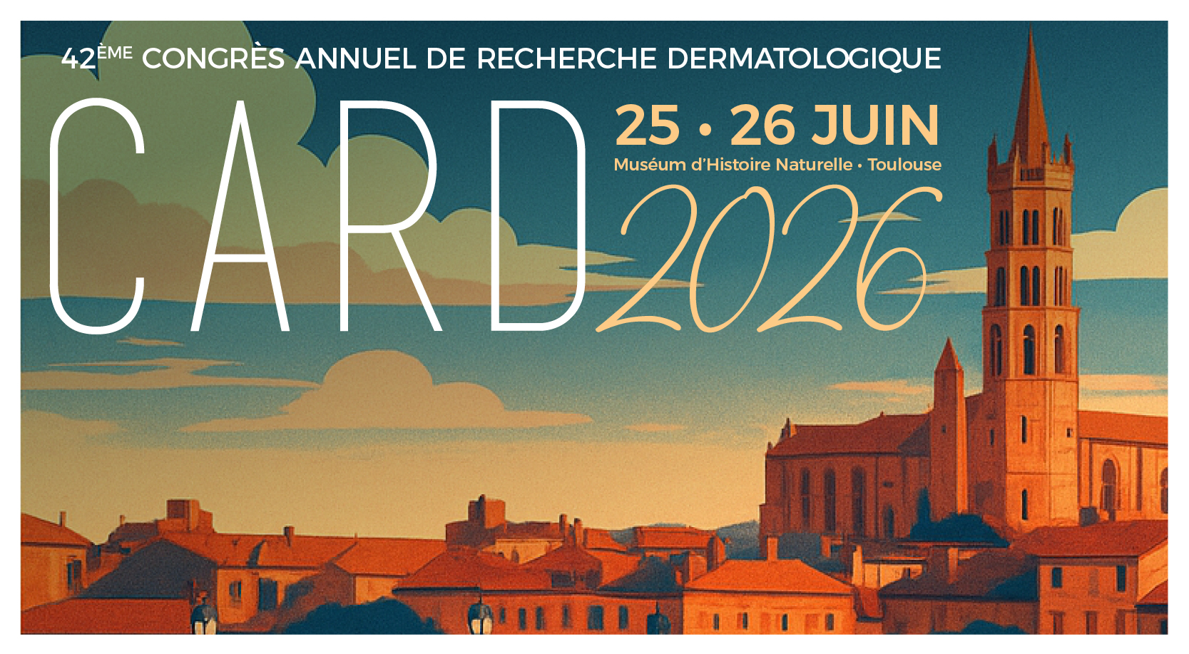 42<sup>ème</sup> Congrès Annuel de Recherche Dermatologique