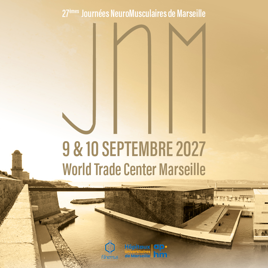 27<sup>èmes</sup> Journées NeuroMusculaires de Marseille